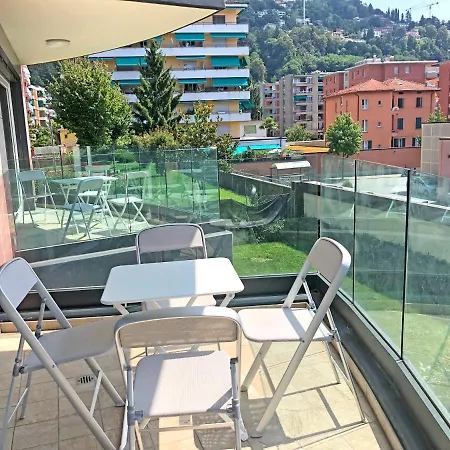 Roggia Apartments By Quokka 360 - A Stone'S Throw From Ciani Park Lugano Exterior foto